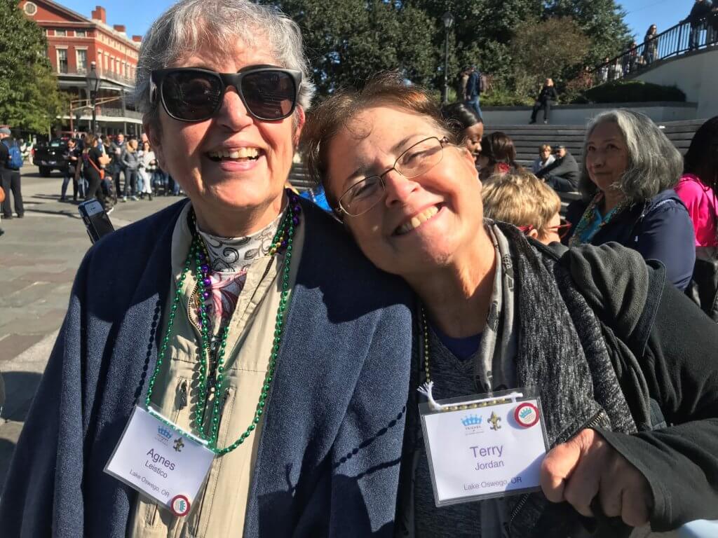 friendsNOLA two friends on a trip together